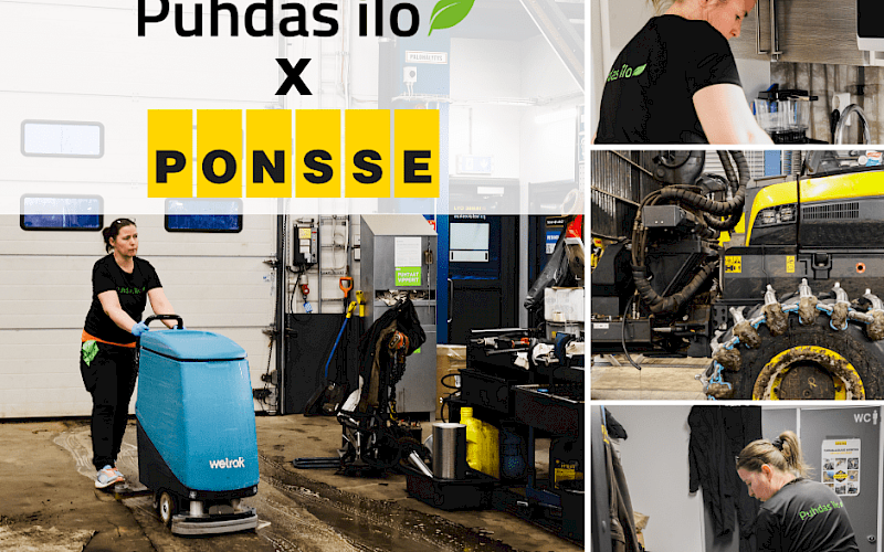 Näin Puhdas Ilo varmistaa laadun Ponssella