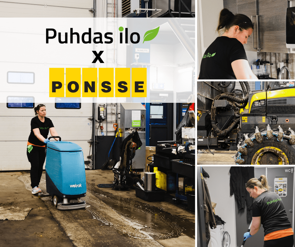 Näin Puhdas Ilo varmistaa laadun Ponssella