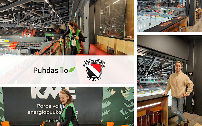 Joensuun Kiekko-Pojat luottavat Puhdas Iloon